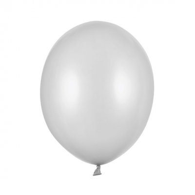 Ballonger - Metallic - Silver - 100-pack