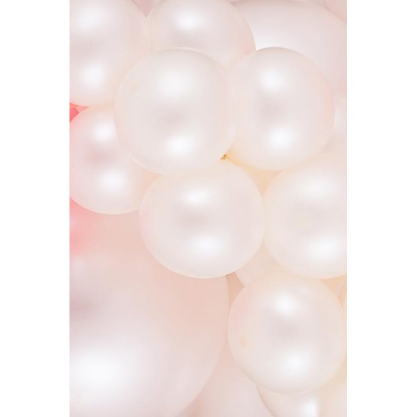 Latexballonger - Pearl White - 13 cm - 25-pack Latexballonger - Pearl White - 13 cm - 25-pack