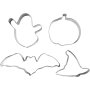 Utstickare - Halloween - 4 st