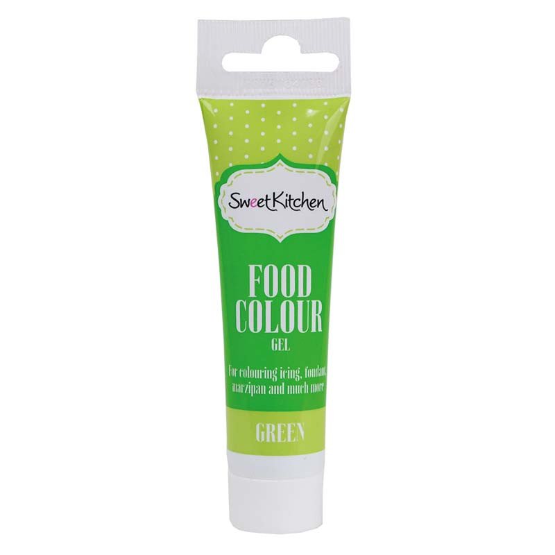 Färggel - Grön - Sweet Kitchen - 25 g - Pasta/Gelfärger, Färgsättare