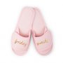 Slippers - Rosa/Guld - Bridesmaid