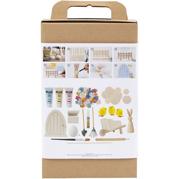DIY Kit Pskharens Drr - pastellfrger