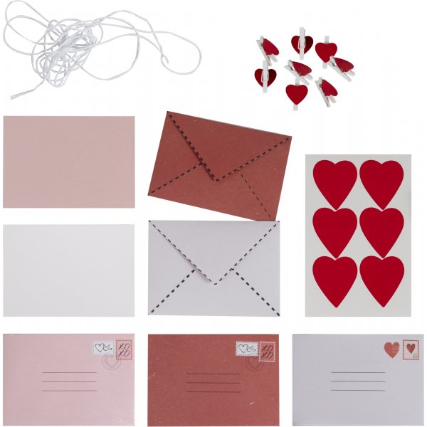 Banner med krleksbrev