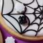 Strsselmix - Svart/Vit - Halloween - Spindlar - PME - 25 g