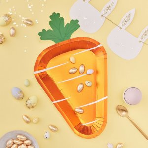 Papptallrikar - Carrot Crunch Papptallrikar - Carrot Crunch