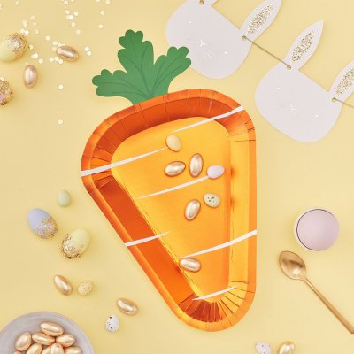 Papptallrikar - Carrot Crunch