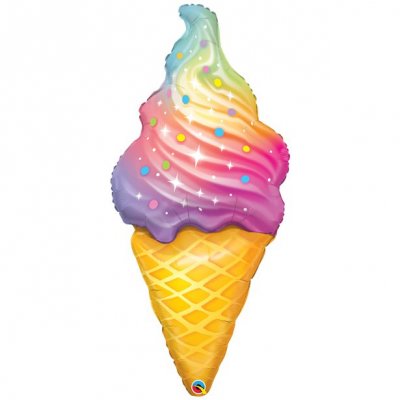 Folieballong - Ice Cream