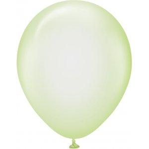 Ballonger enfrgade - Premium 30 cm - Green Pure Crystal