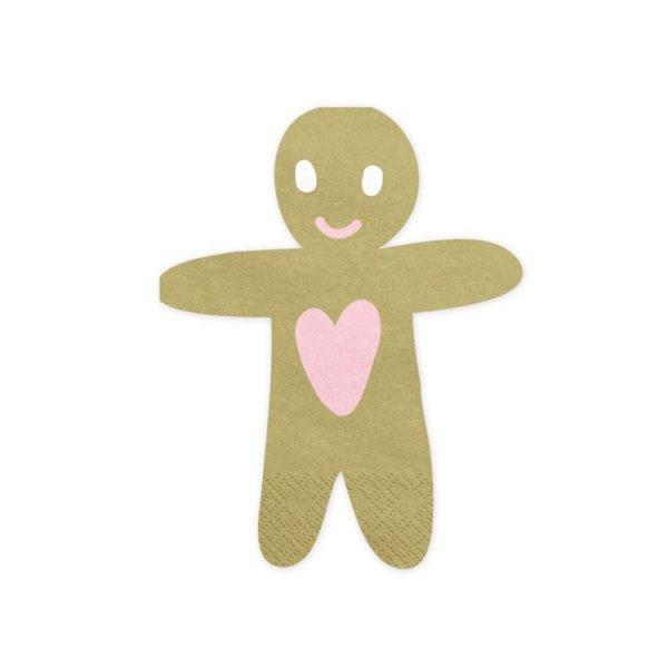 Julservetter Pepparkaksgubbe