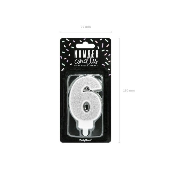 T�rtljus 6 Silver