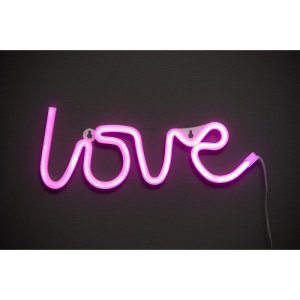 Neonskylt  LED - Love - 32,5 x 11,5cm