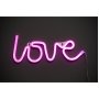 Neonskylt LED - Love - 32,5 x 11,5cm Neonskylt LED - Love - 32,5 x 11,5cm