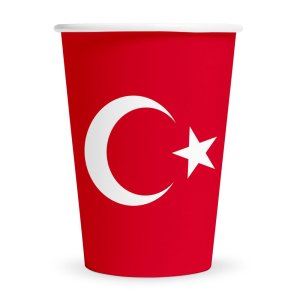 Pappmuggar - Turkiet - 210 ml - 8-pack