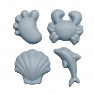 Sandformar - Scrunch - Ljusblå - 4-pack Sandformar - Scrunch - Ljusblå - 4-pack