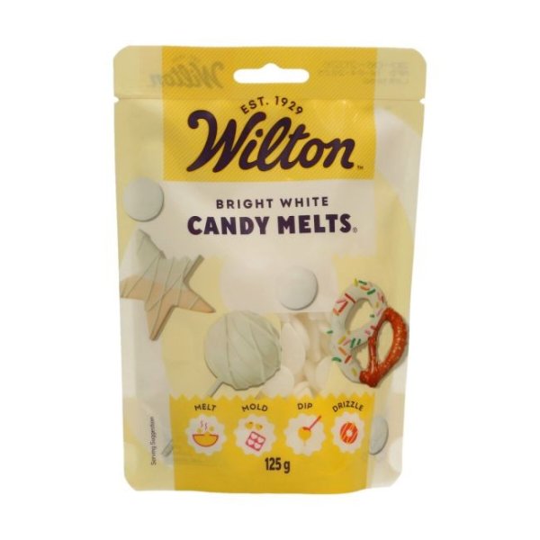 Candy Melts - Bright White - 125 g - Wilton Candy Melts - Bright White - 125 g - Wilton