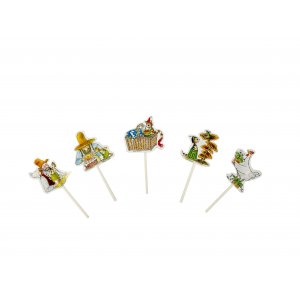 Cake Toppers/Cake Picks - Pettson & Findus - 10 st Cake Toppers/Cake Picks - Pettson & Findus - 10 st