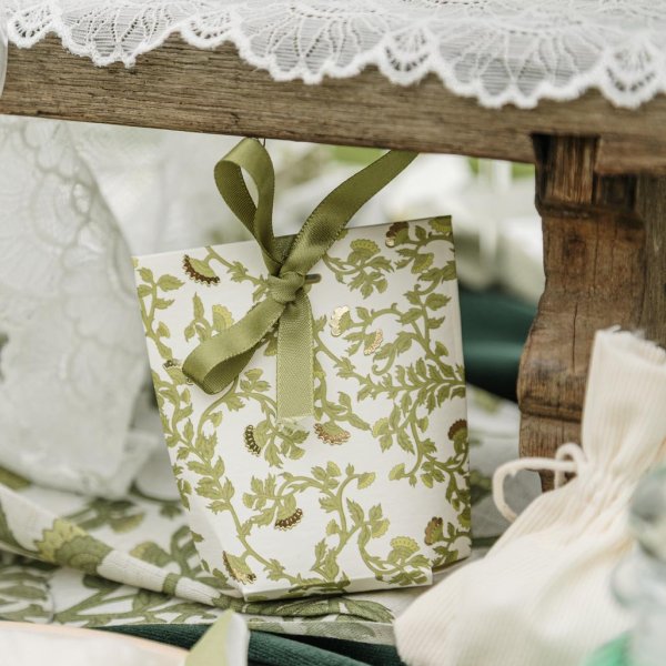 Presentaskar - Blommor - 10-pack