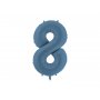 Sifferballong - Navy - 86 cm - Siffra: 8