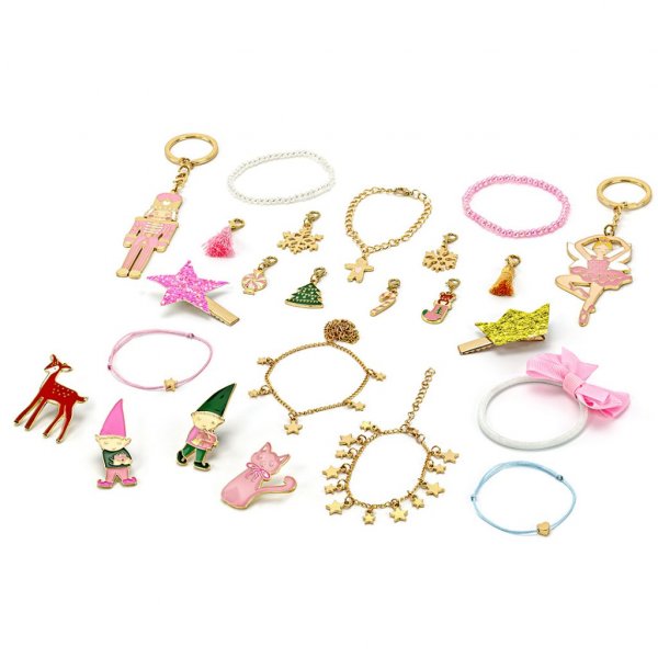 Adventskalender - Smyckeskrin med tillbehör Adventskalender - Smyckeskrin med tillbehör