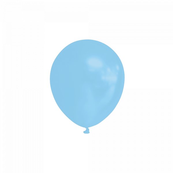 Ballonger - Ljusbl� - 100-pack