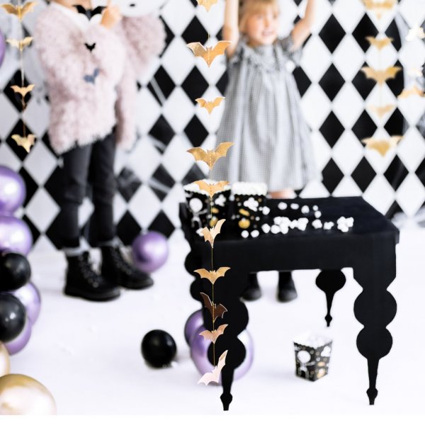 Girlang - Fladdermss - Guldmetallic