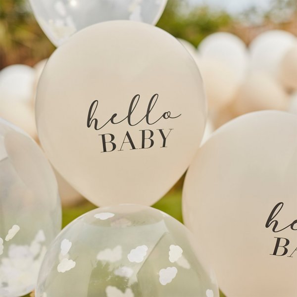 Ballongmix - Hello Baby - 5-pack