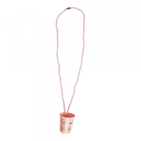 Halsband med Shotglas - Bride to Be