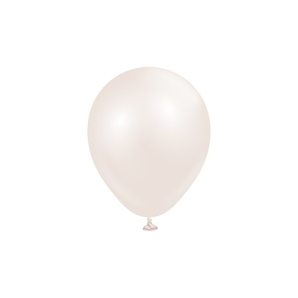 Miniballonger enfärgade - Premium 13 cm - Aura Beige Cream - 25-pack Miniballonger enfärgade - Premium 13 cm - Aura Beige Cream - 25-pack