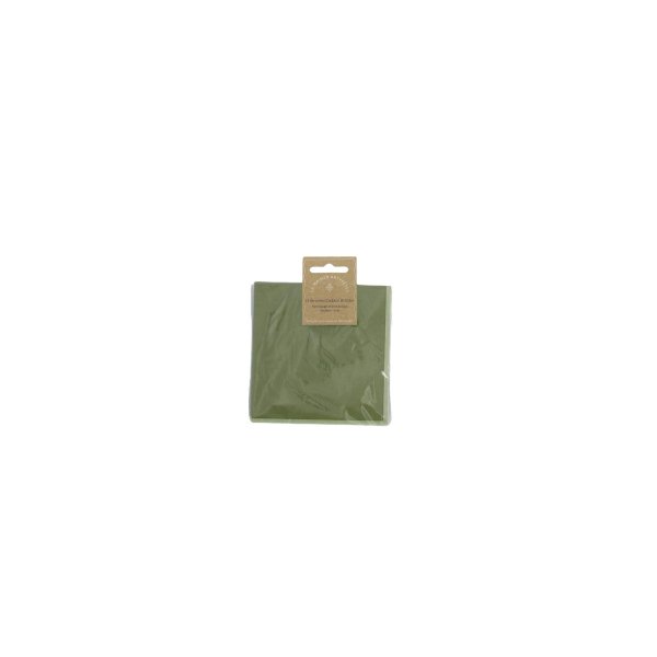 Servetter - Gr�n - 15-pack