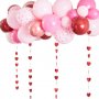 Ballongbge med hjrtan - Valentine