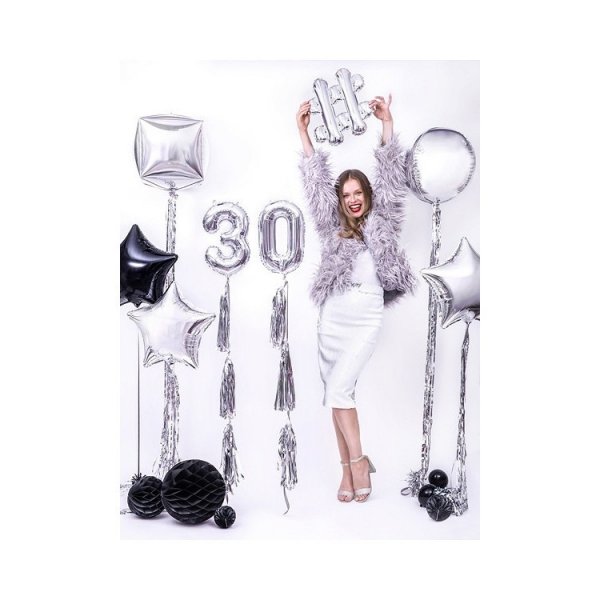 Girlang Tassels Silver