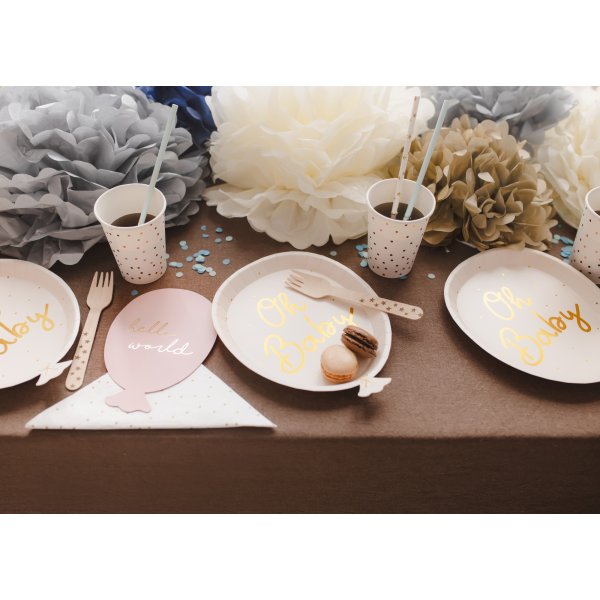 Ballongformade kort fr bebis-milstolpar