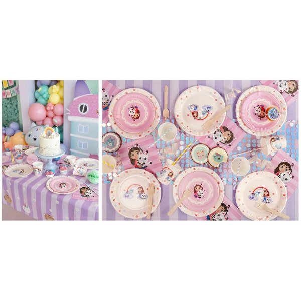 Pappmuggar - Gabby\\\'s Dollhouse - 6-pack - 250 ml Pappmuggar - Gabby\\\'s Dollhouse - 6-pack - 250 ml