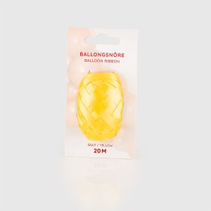 Ballongsn�re - 20 m - Gult
