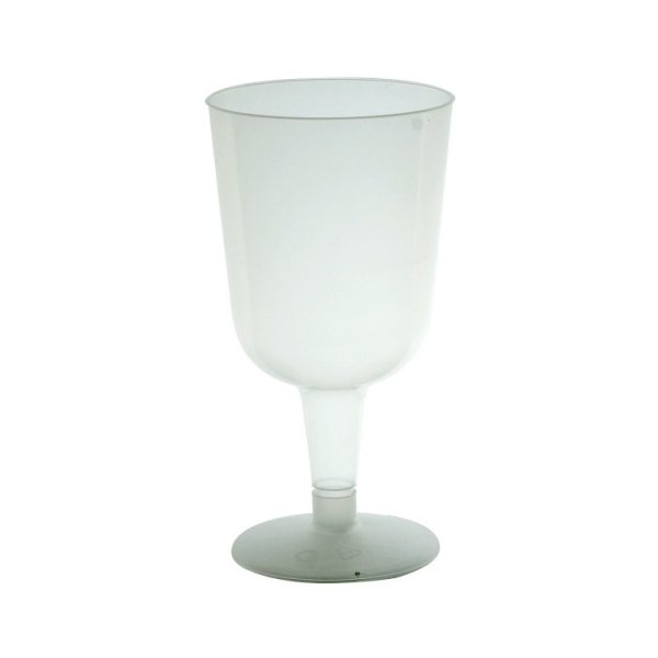 �teranv�ndbara vinglas p� fot 6-pack