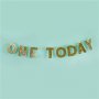 Backdrop - One today - Guldglitter