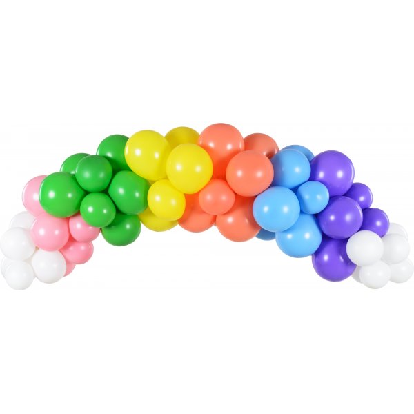 Pastellballonger - Standard 30 cm - Vit Pastellballonger - Standard 30 cm - Vit