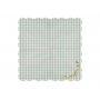 Servetter rutiga med rosett - Mix