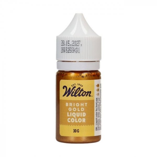 Liquid Color - Bright Gold - 30g - Wilton