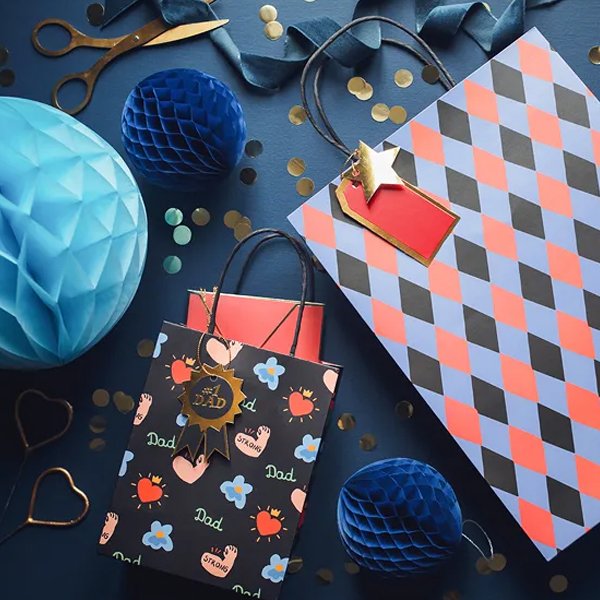 Presentpåse - #1 Dad - 18 cm Presentpåse - #1 Dad - 18 cm