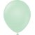 Ballonger enfrgade - Premium 30 cm - Macaron Green - 10-pack
