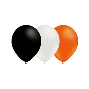 Ballonger - Mix - Svart/Vit/Orange - 15-pack Ballonger - Mix - Svart/Vit/Orange - 15-pack