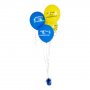 Ballonger - Student - Bl�/Gul - 8-pack