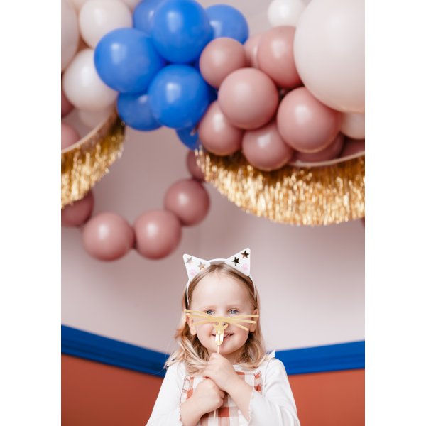 Utklädnad - Katt - Diadem, mårrhårs & klistermärken - 5-pack Utklädnad - Katt - Diadem, mårrhårs & klistermärken - 5-pack