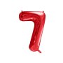 Sifferballong 0-9, r�d 86cm