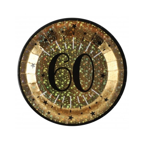 Papperstallrikar Sparkling 60 �r