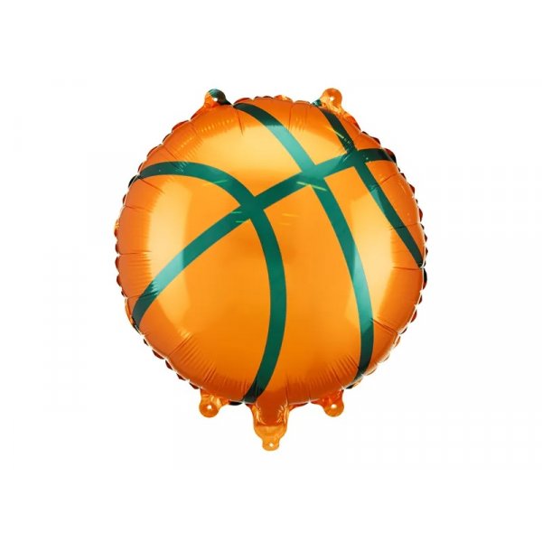 Folieballong - Basketboll - 35 cm Folieballong - Basketboll - 35 cm