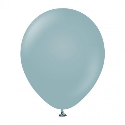 Enfärgade ballonger - Premium 30 cm - Storm - 10-pack