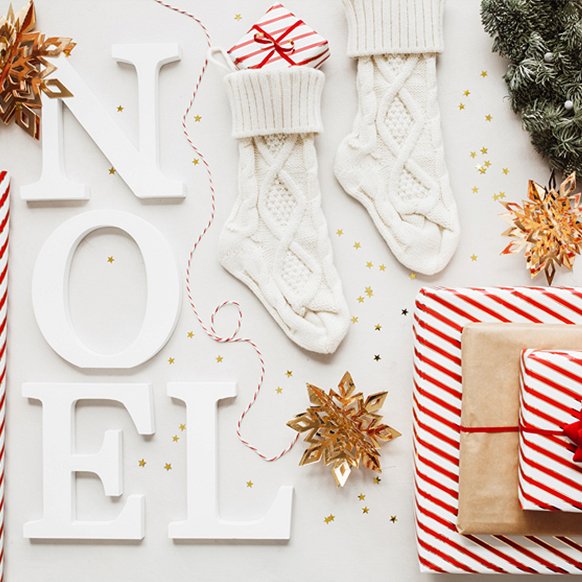 Hngande snflingor - 6-pack - Guld