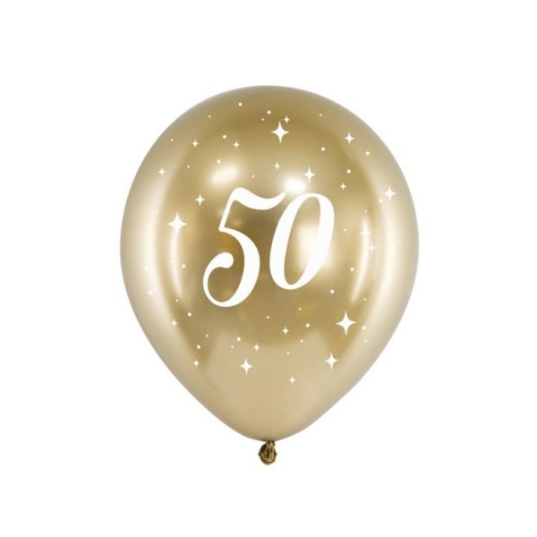 Ballonger Guld 50 �r
